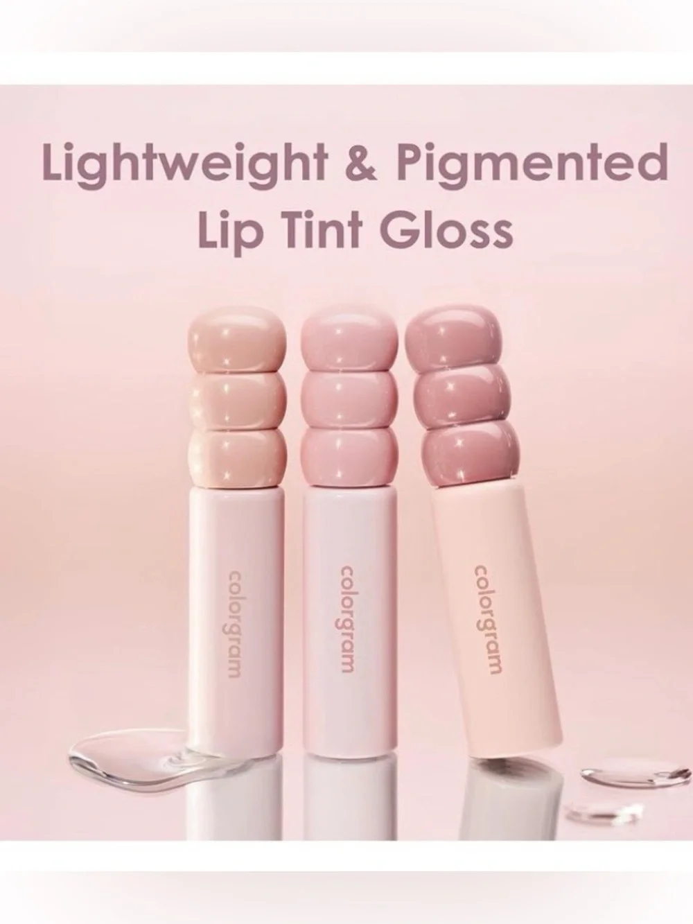 💎 Colorgram Fruity Glass Tint #15 Satisfied Fig  Korean Beauty New In Box